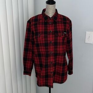 Superdry Women's Check Overshirt size 12 NWOT.